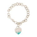 Tiffany Heart Tag Bracelet - 18K White Gold