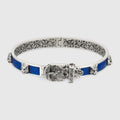 Gucci Double G Garden Blue Bracelet