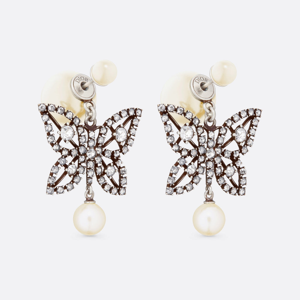 Dior Tribales Butterfly Earrings