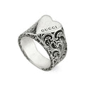 Gucci Double G Heart Ring