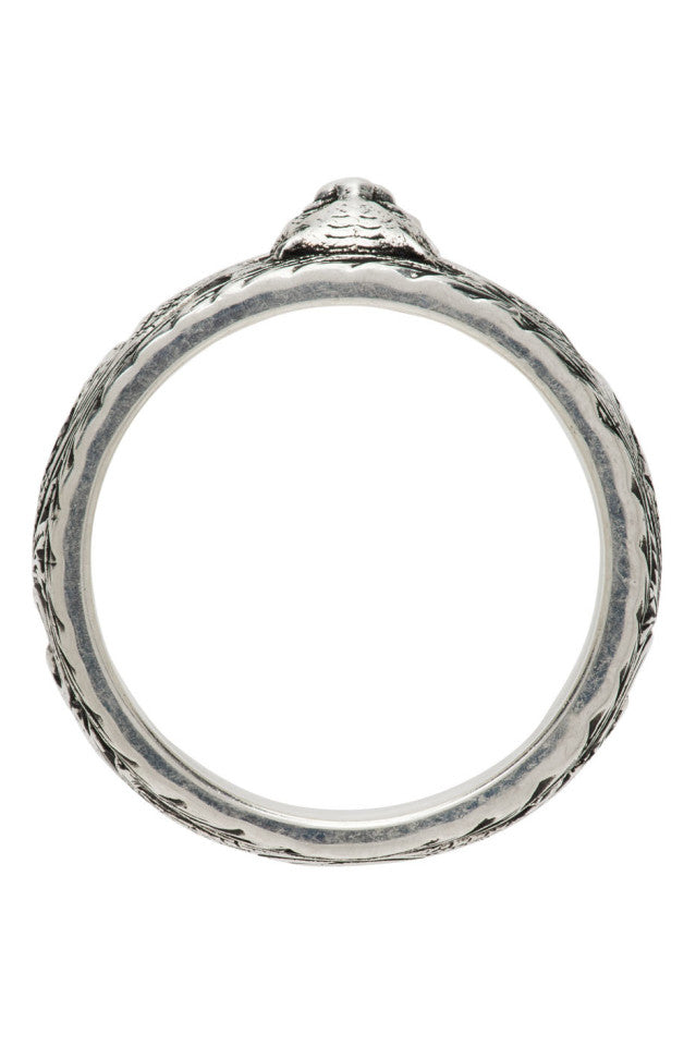 Gucci Double G Feline Head Ring