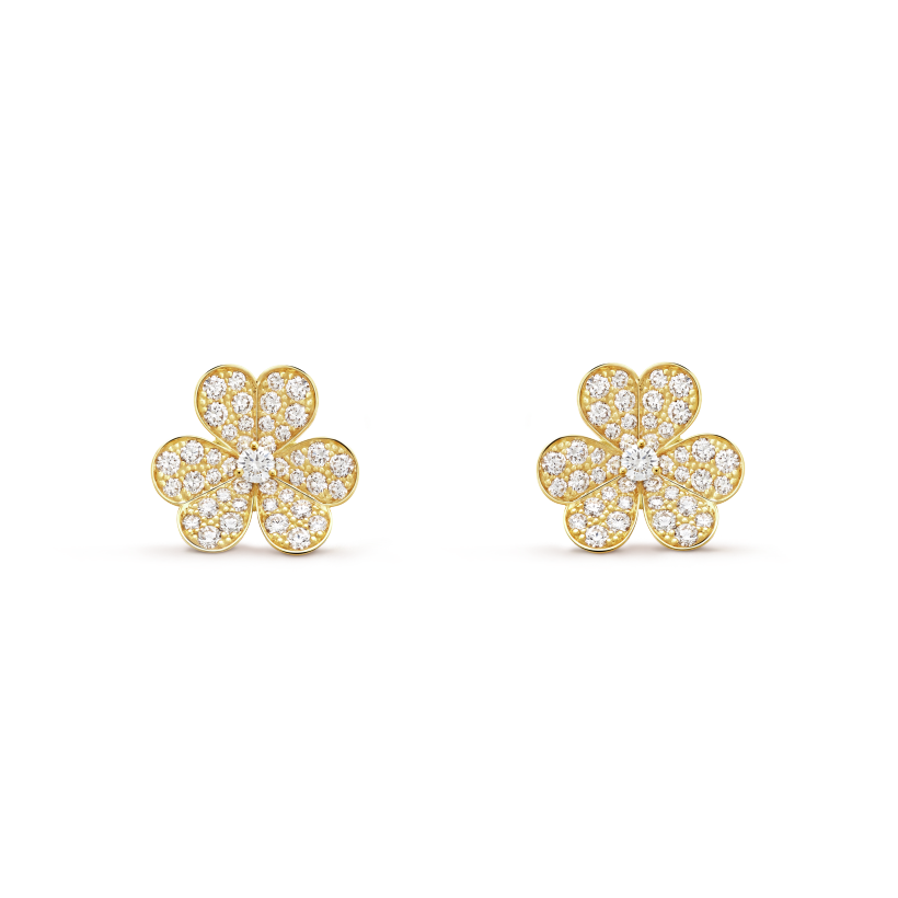 Frivole Small Model Earrings - 18K Yellow Gold