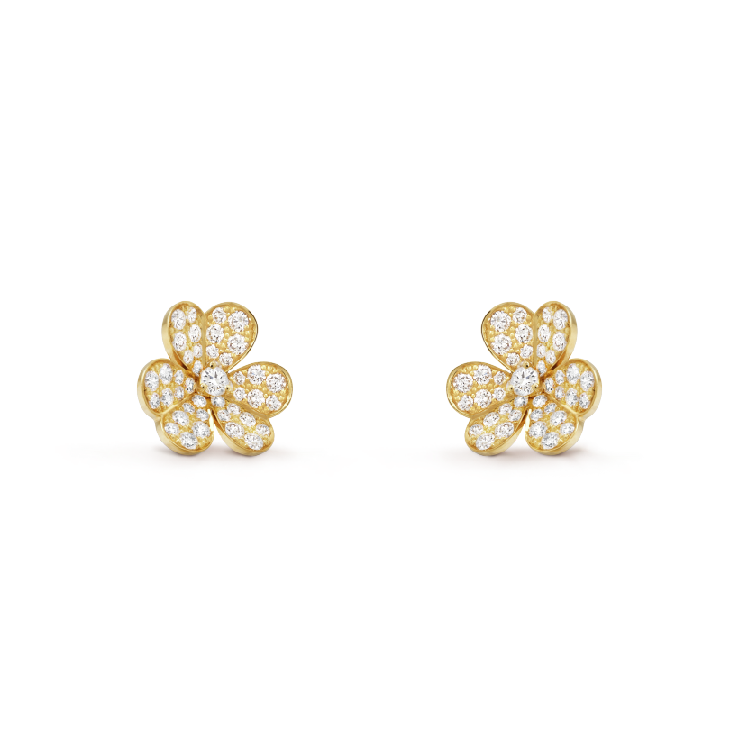Frivole Small Model Earrings - 18K Yellow Gold