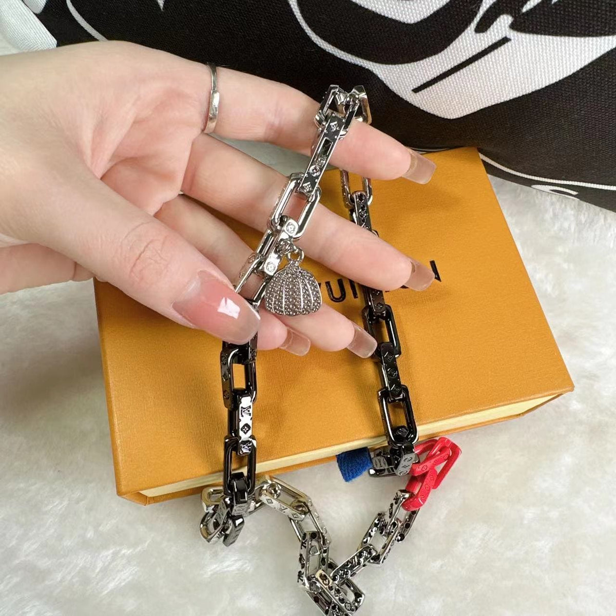 Louis Vuitton x YK Monogram Chain Necklace