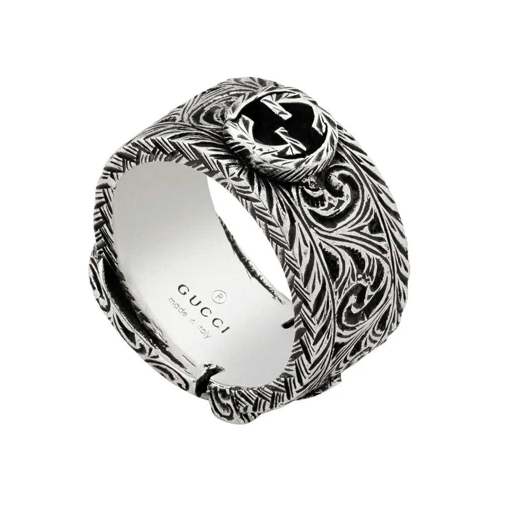 Gucci Double G Garden Gatto Ring