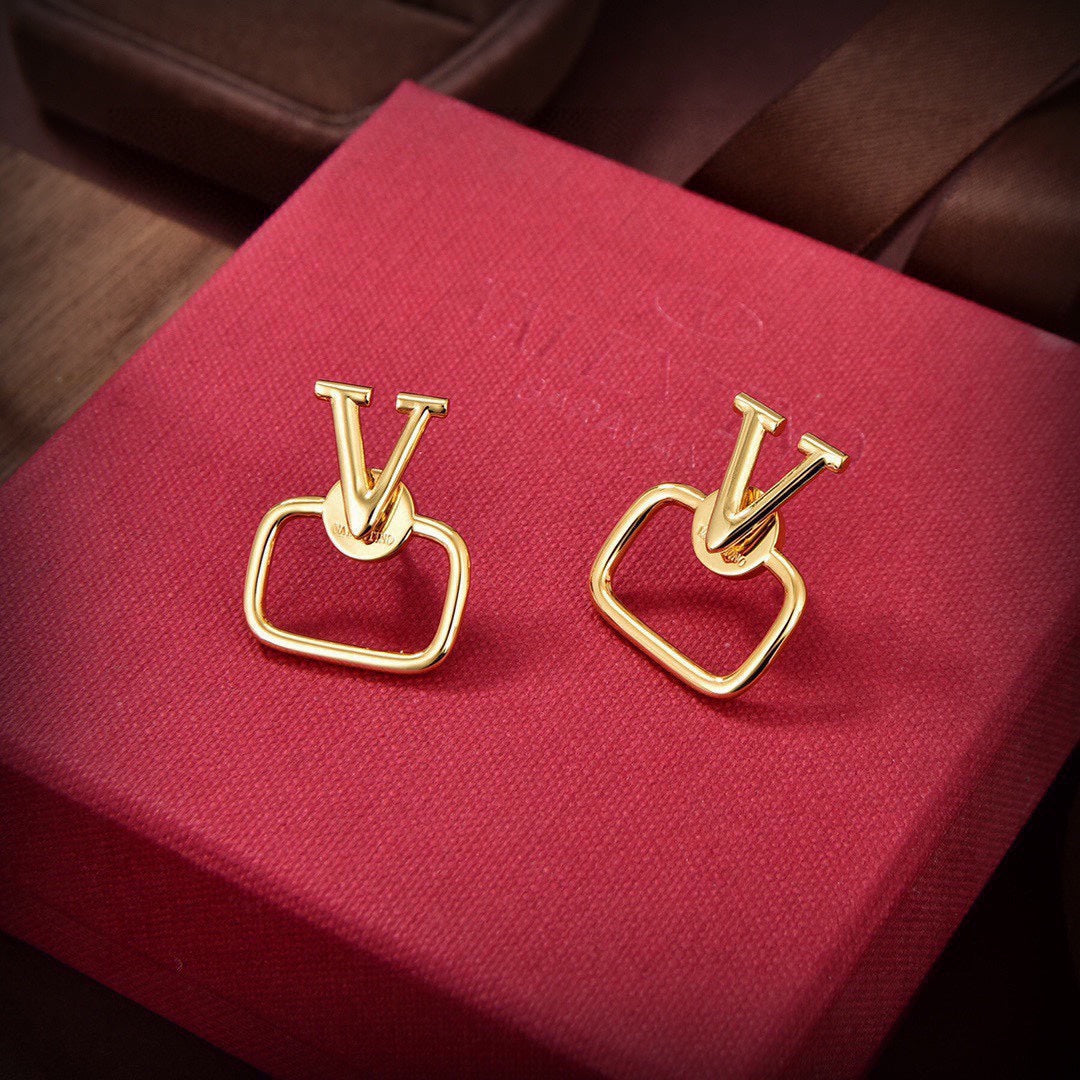 Valentino Earrings - 18K Yellow Gold