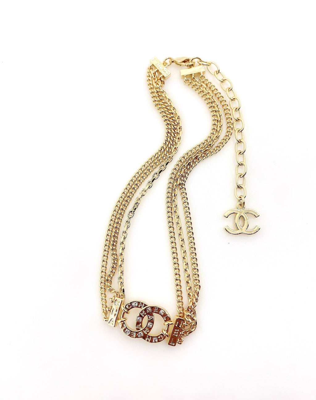 Chanel Chain Choker Necklace
