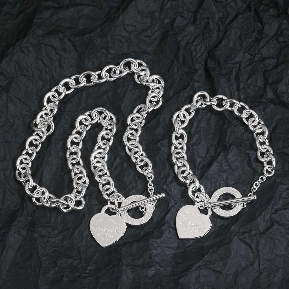 Tiffany Heart Tag Necklace
