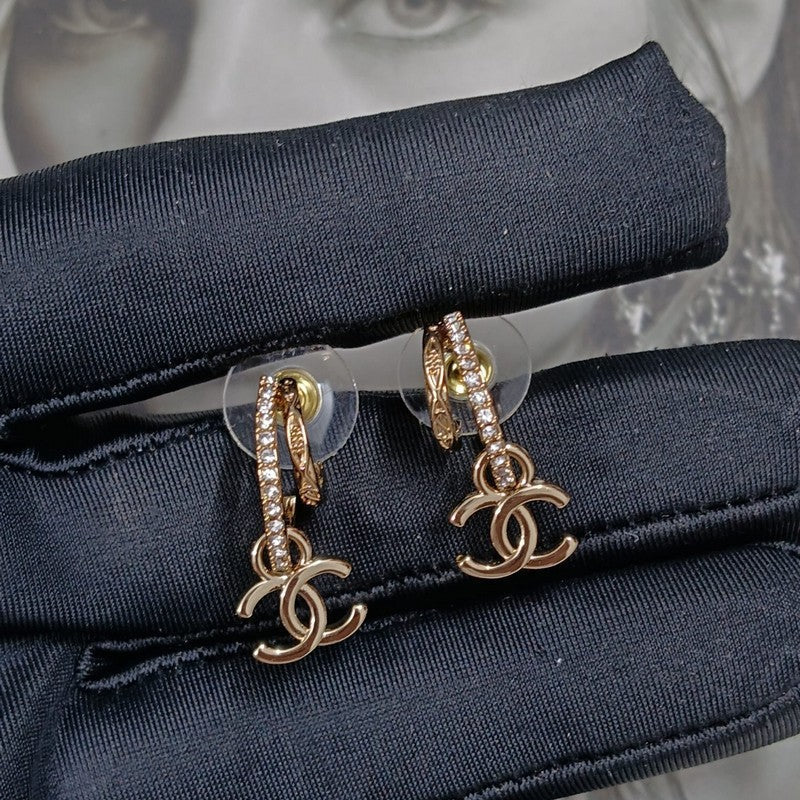 Chanel Vintage Earrings - 18K Rose Gold