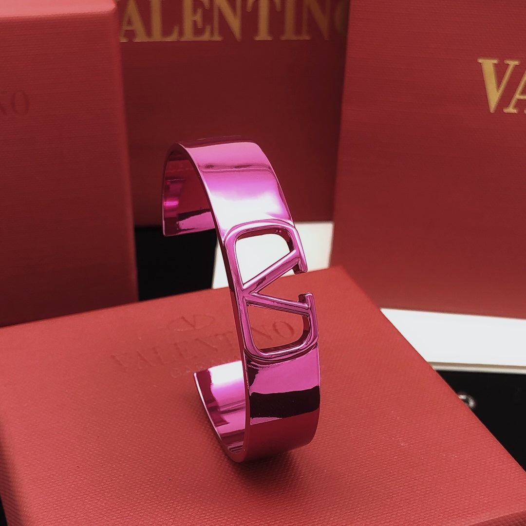 Valentino Pink Cuff Bracelet