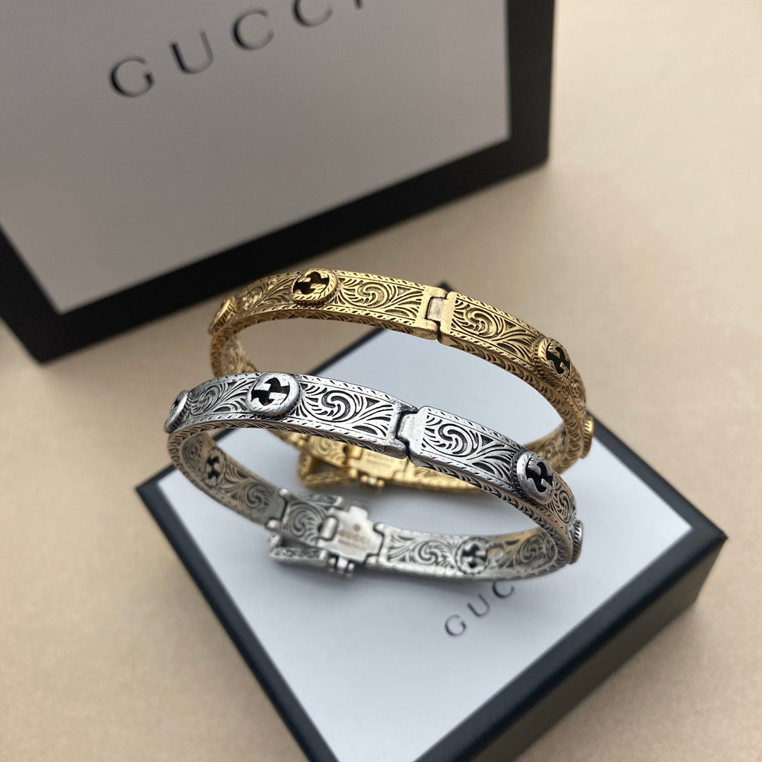 Gucci Double G Garden Bracelet