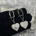 Louis Vuitton Diamond Heart Earrings - 18K Gold