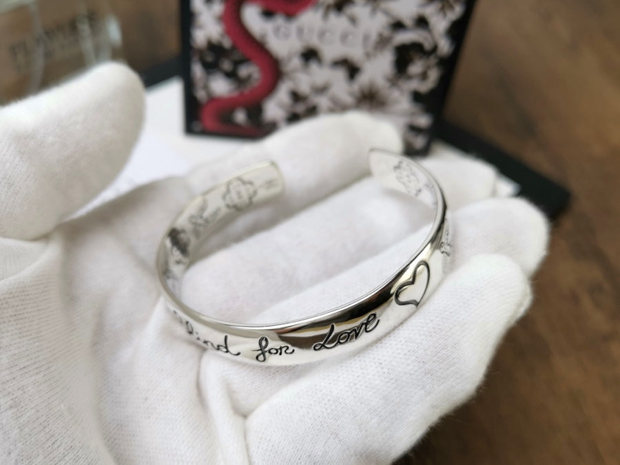 Gucci Double G Blind For Love Bracelet