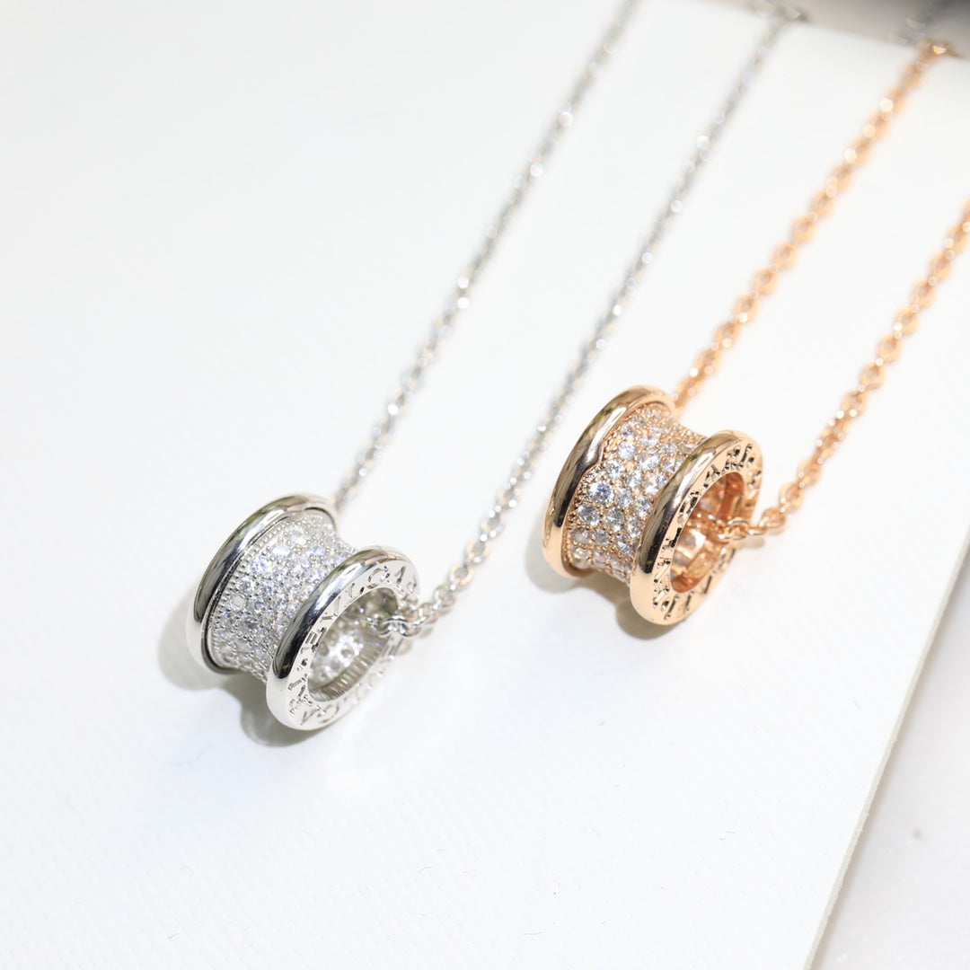 B.zero1 Diamond Necklace - 18K Gold