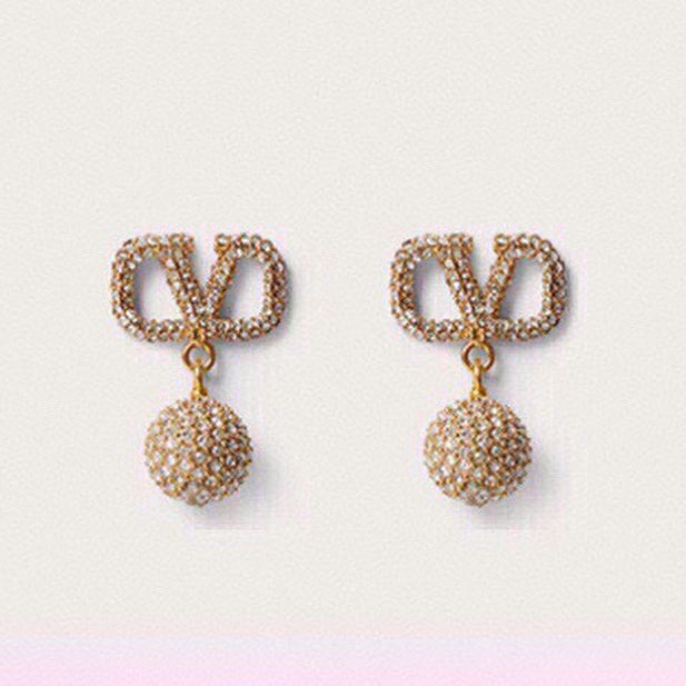 Valentino Diamond Earrings - 18K Rose Gold