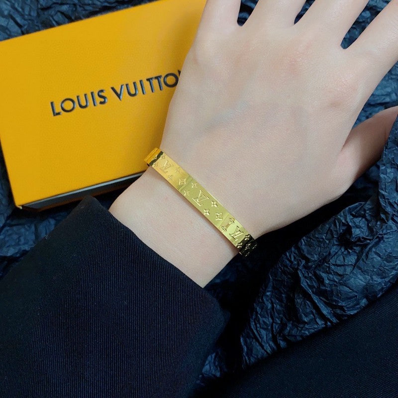 Louis Vuitton Vintage Gold Bracelet