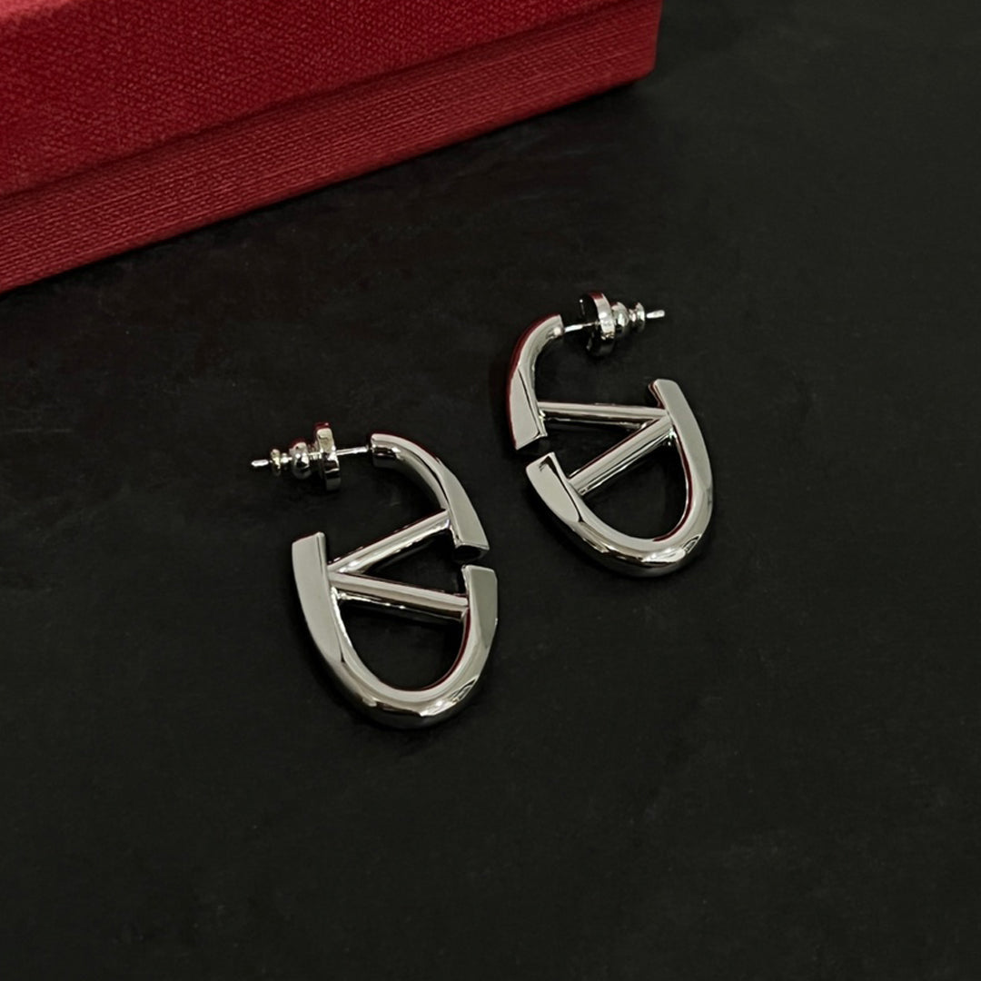 Valentino Earrings - 18K Gold