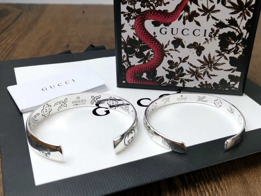 Gucci Double G Blind For Love Bracelet