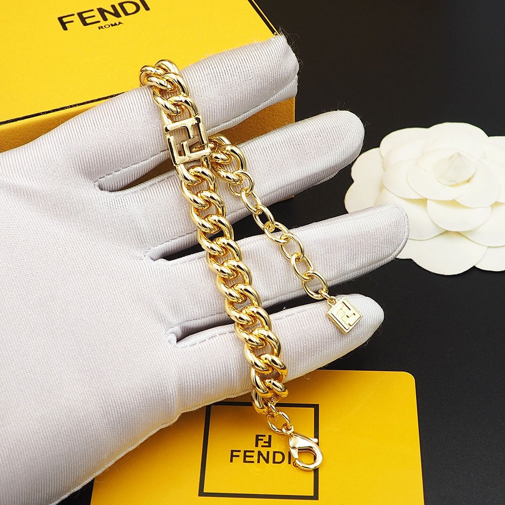 Fendi x Marc Jacobs Forever Bracelet - 18K Yellow Gold