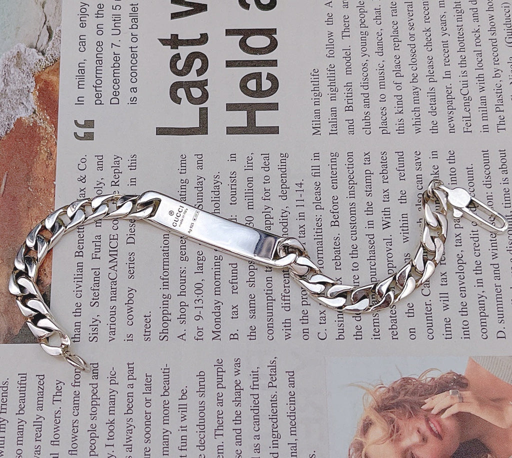 Gucci Double G Ghost Chain Bracelet