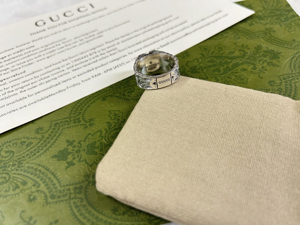 Gucci Double G Heart Ring