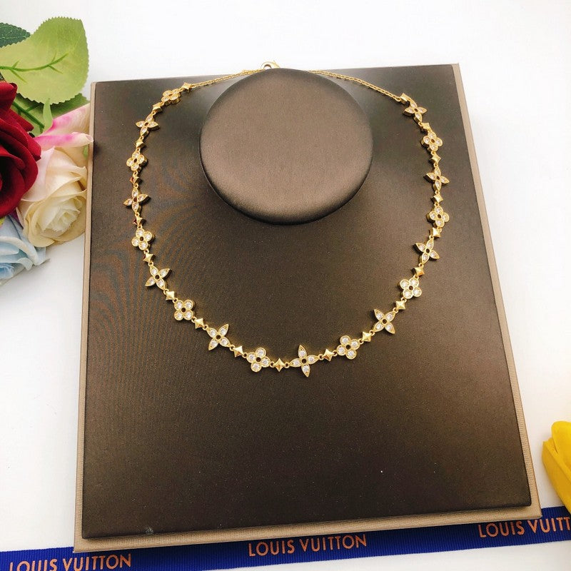 Louis Vuitton Blooming Crystal Necklace