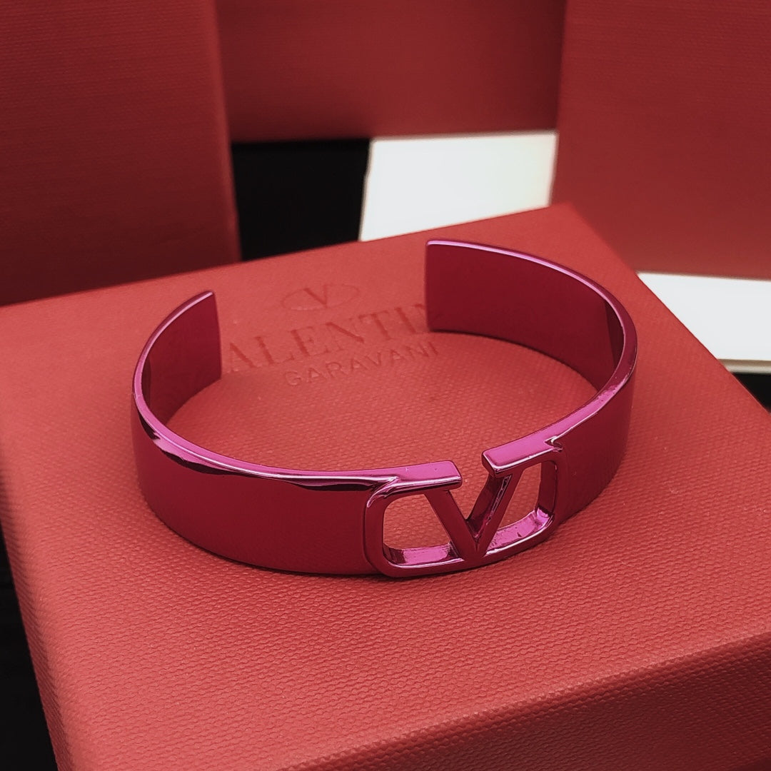 Valentino Pink Cuff Bracelet
