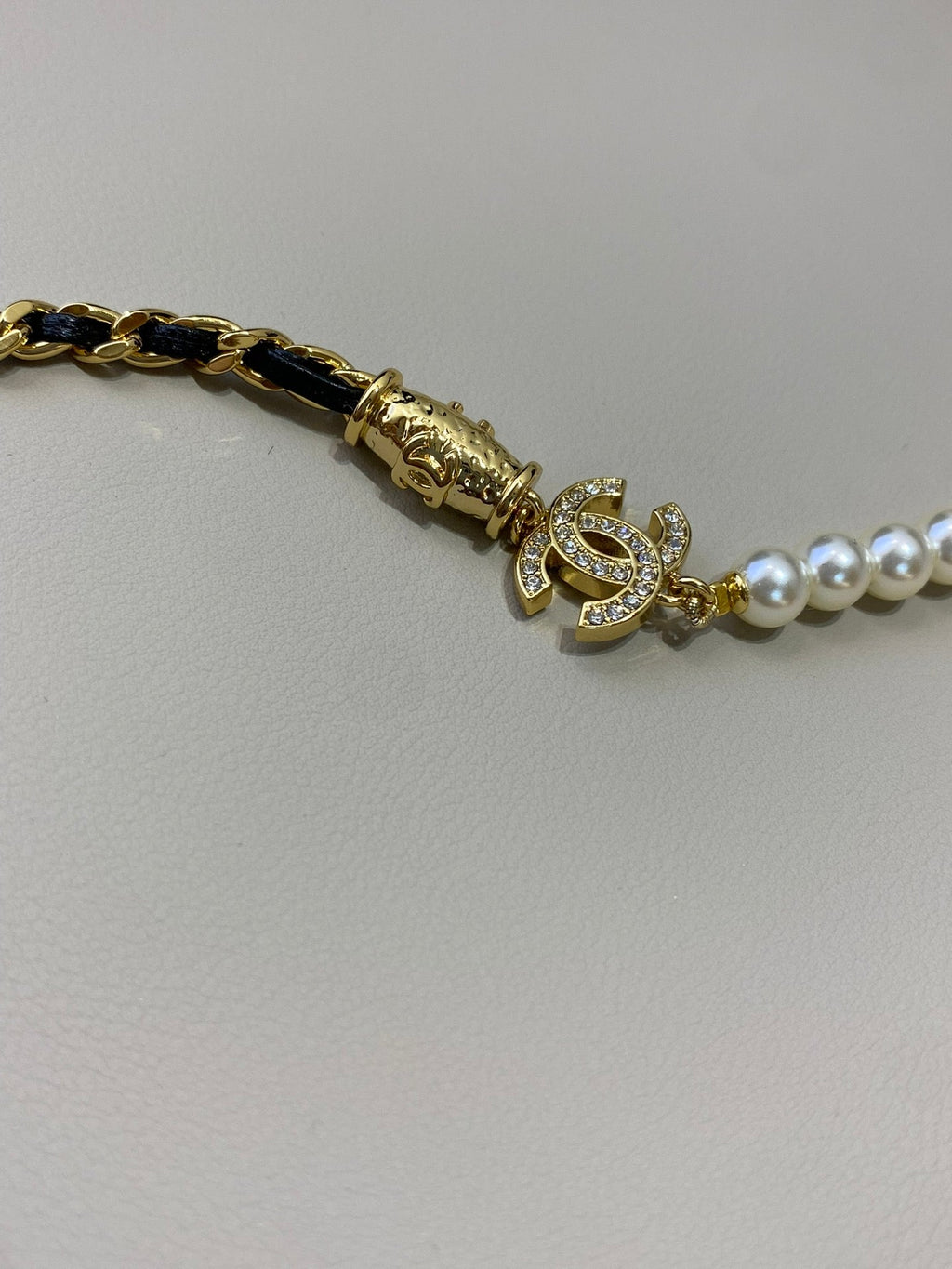Chanel Pearl Chain Necklace