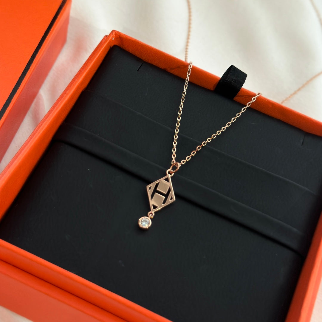 Hermes Gambade Pendant Necklace