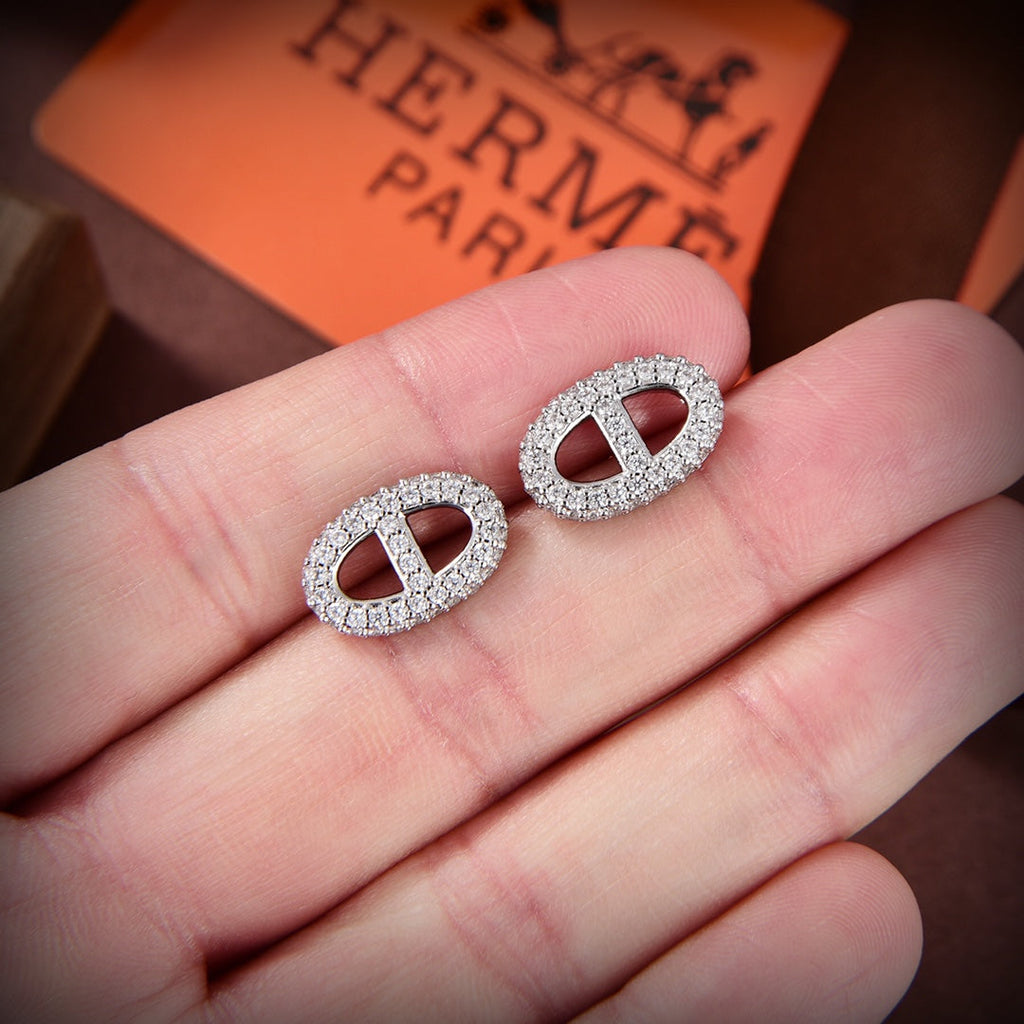 Hermes Farandole Diamond Earrings